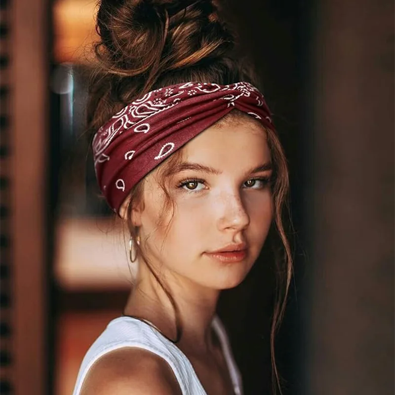 Boho Bandana polyesteripäänauhat